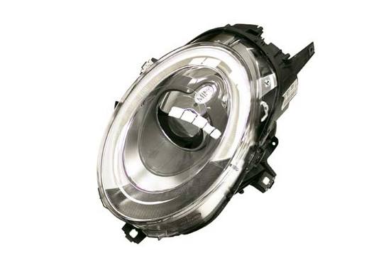 Mini Headlight Assembly - Driver Side (LED) (w/ Clear Turnsignal) 63117448379